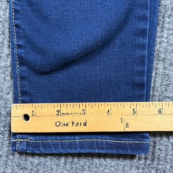 Arizona Jean Co Womens Skinny Jeans Size 11 Dark Wash Stretch Denim Low Rise - Picture 8 of 9